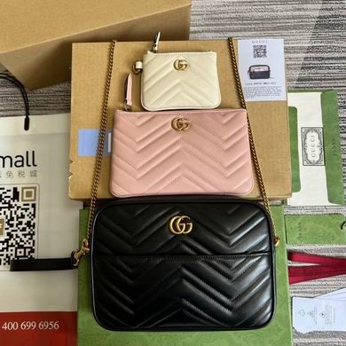 Gucci Replica Bags 699758 big 22.5X15.5X4cm medium 19X12cm small 11.5X8cm MP 2colour