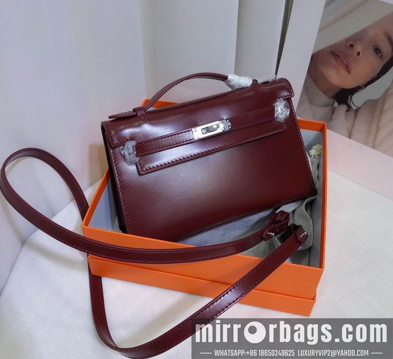 Hermes Replica Bags Kelly 22X7X13cm 010605 YG 3colour