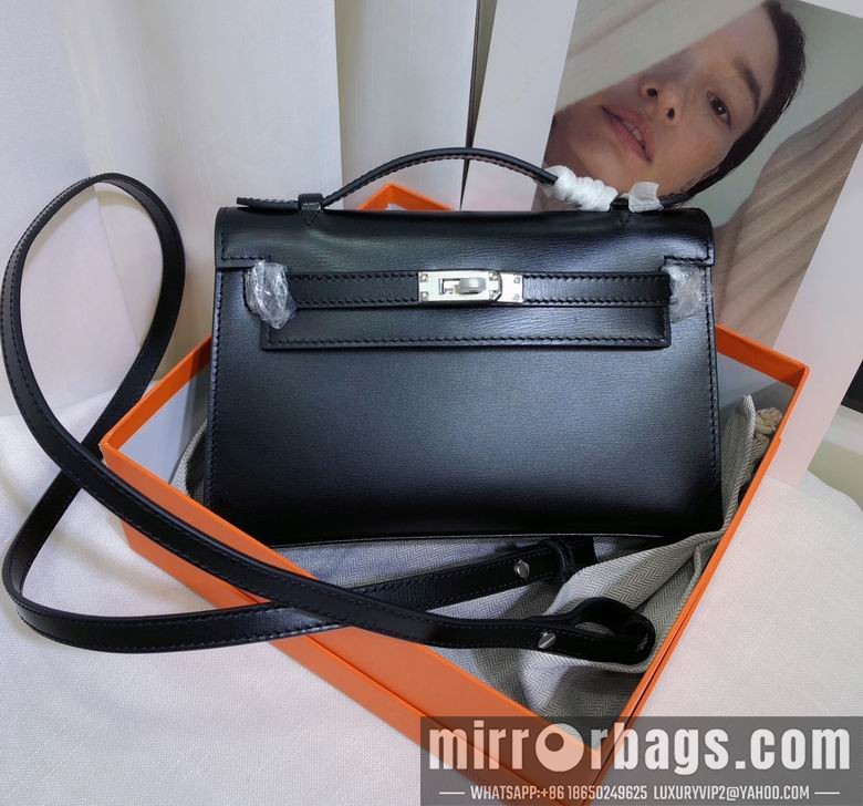 Hermes Replica Bags Kelly 22X7X13cm 010605 YG 3colour