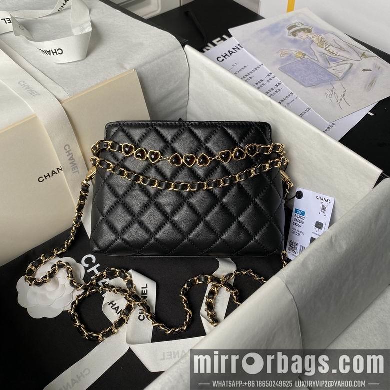 Chanel Replica Bags AS3787 13X19X8cm BL 4colour