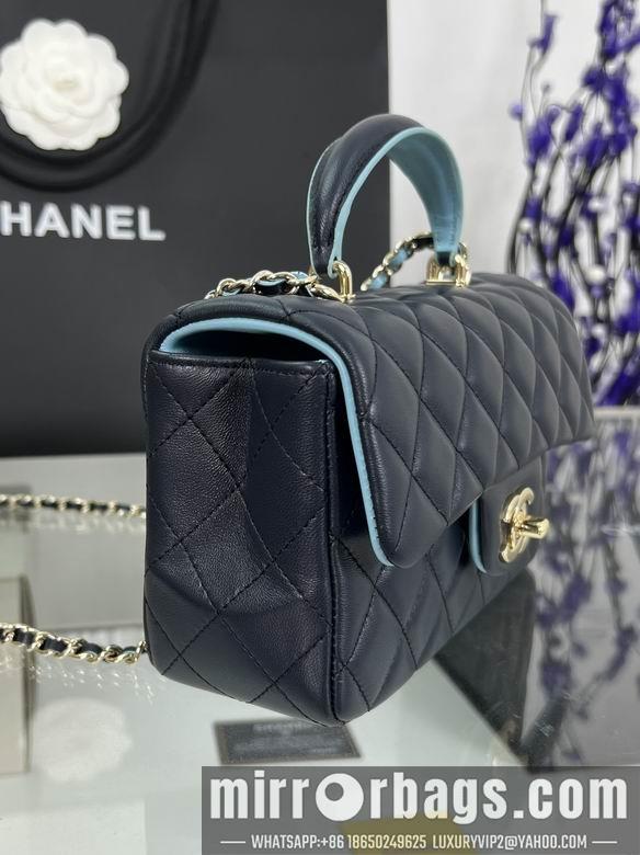 Chanel Replica Bags AS2431 20X14X7cm BL