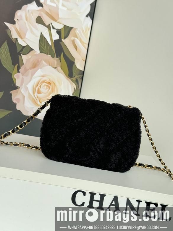 Chanel Replica Bags 5148 12X18X6cm BL 2colour