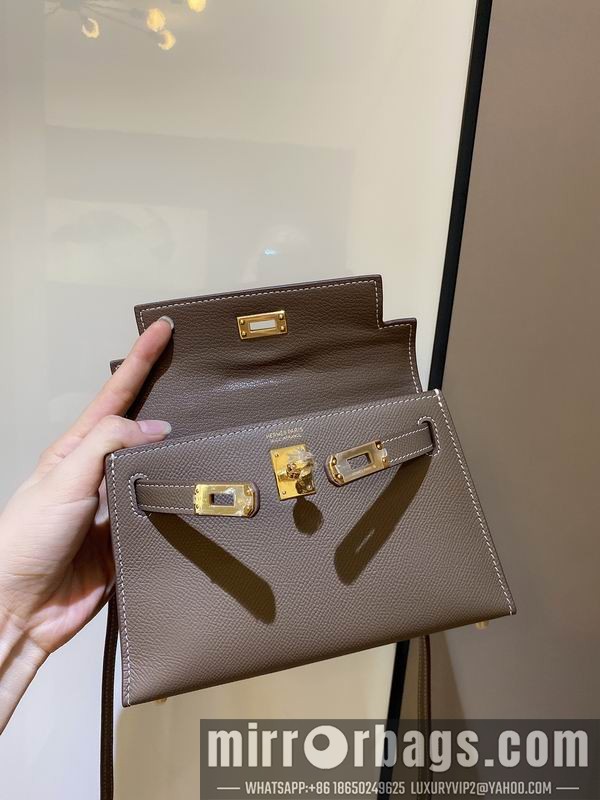 Hermes Replica Bags Kelly mini 19cm am 02