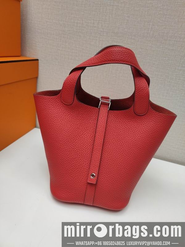 Hermes Replica Bags Picotin lock Togo 18cm am 02