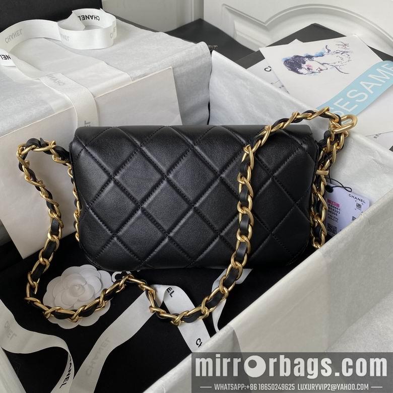 Chanel Replica Bags AS4451 19X12X5cm BL