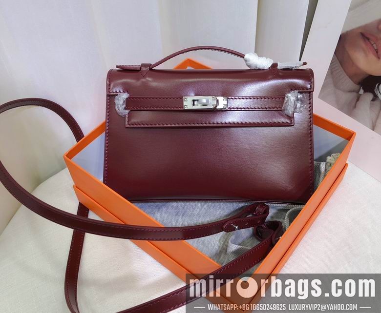 Hermes Replica Bags Kelly 22X7X13cm 010605 YG 3colour