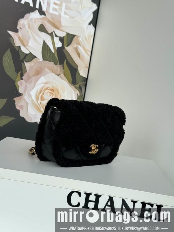 Chanel Replica Bags 5148 12X18X6cm BL 2colour