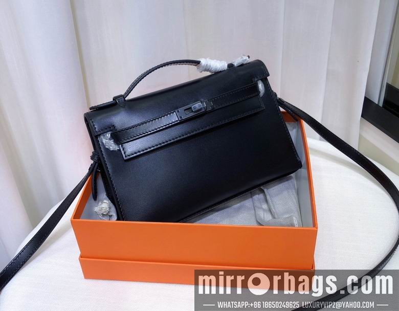 Hermes Replica Bags Kelly 22X7X13cm 010605 YG 3colour