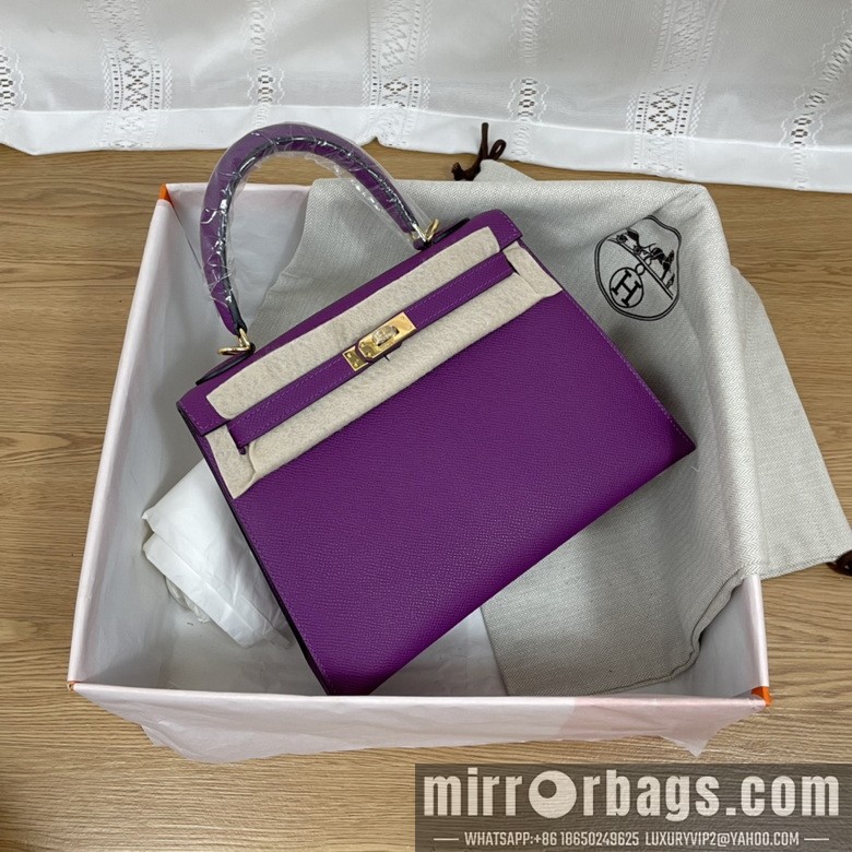 Hermes Replica Bags Kelly epsom 25cm 080502 AM-12