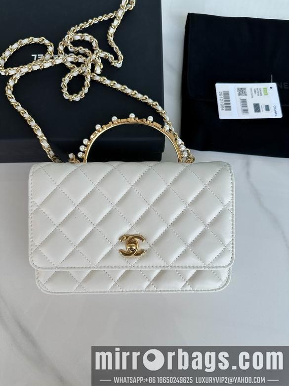 Chanel Replica Bags 3504 19X12X3.5cm BL 2colour