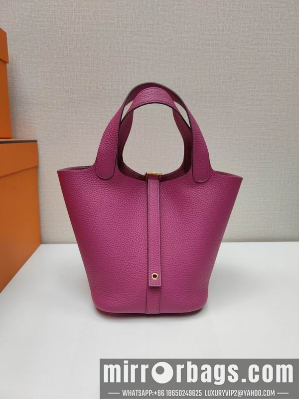 Hermes Replica Bags Picotin lock Togo 18cm am 02