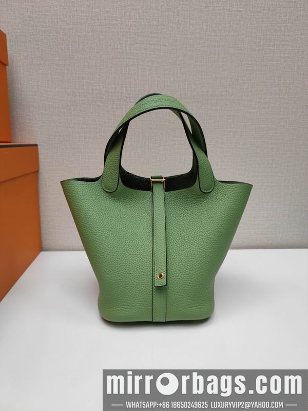 Hermes Replica Bags Picotin lock Togo 18cm am 02