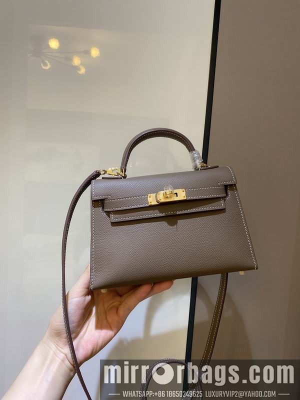 Hermes Replica Bags Kelly mini 19cm am 02