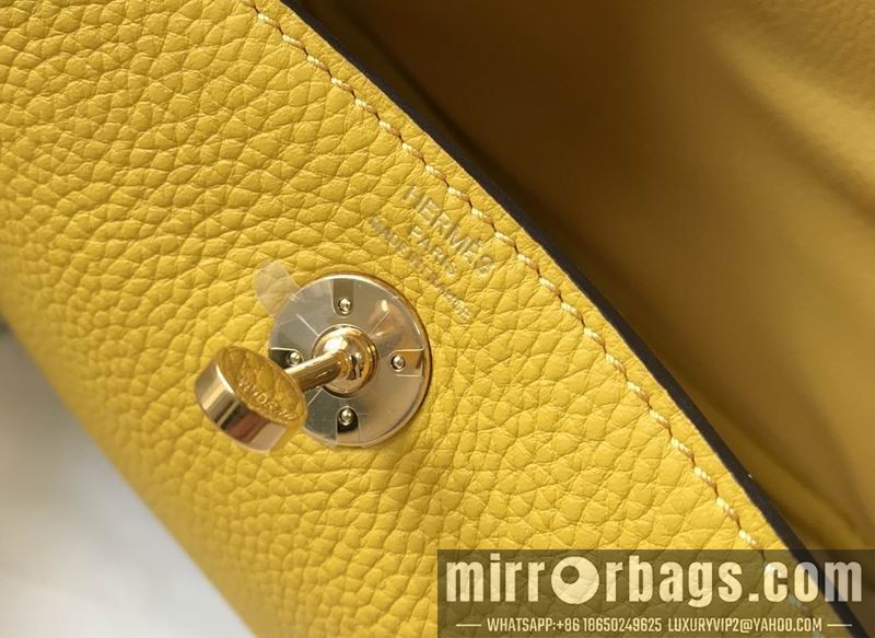 Hermes Replica Bags Mini Lindy 19.5x12.5cm am 03