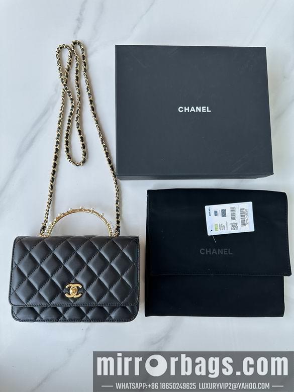 Chanel Replica Bags 3504 19X12X3.5cm BL 2colour