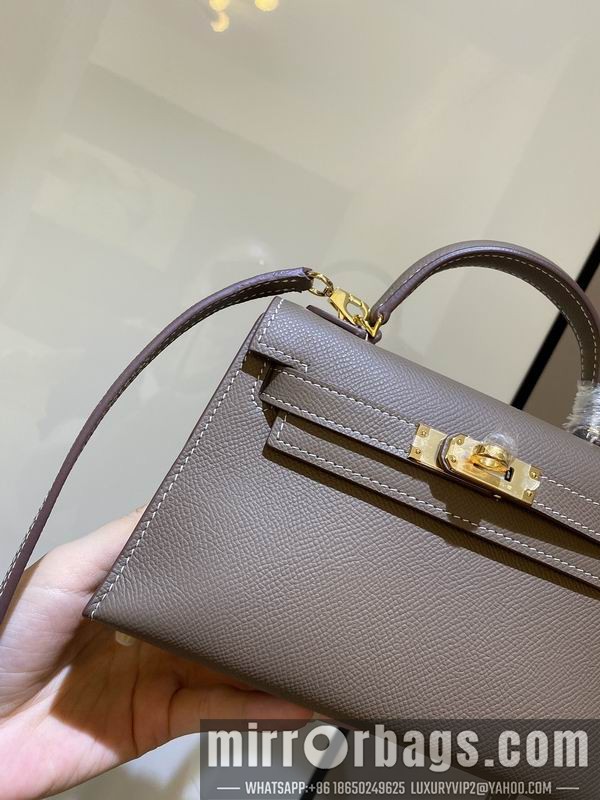 Hermes Replica Bags Kelly mini 19cm am 02