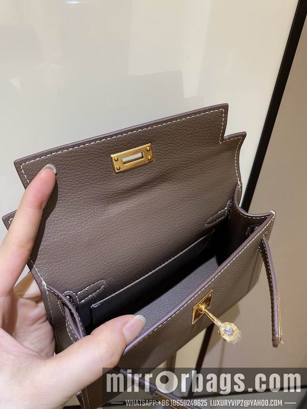 Hermes Replica Bags Kelly mini 19cm am 02