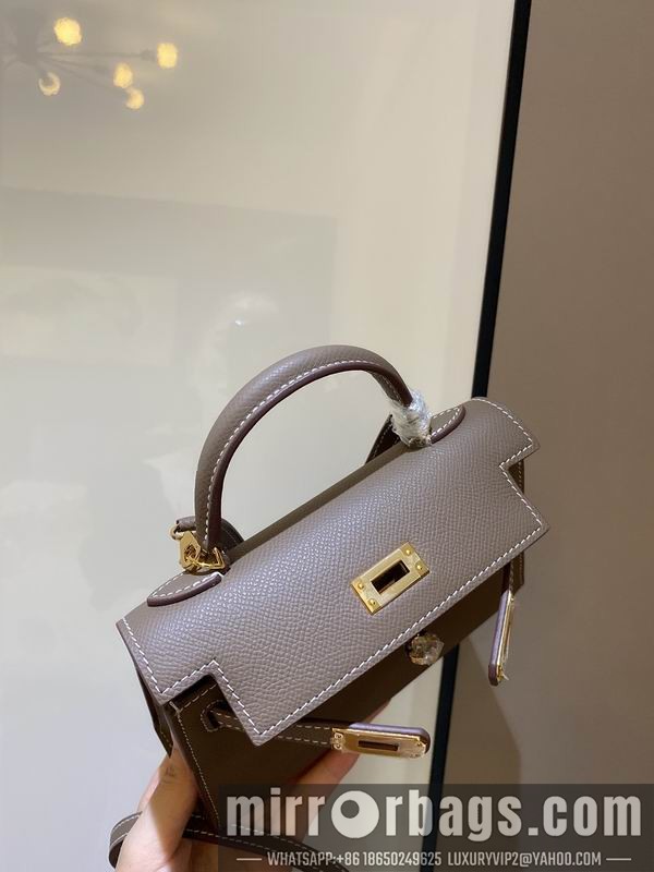 Hermes Replica Bags Kelly mini 19cm am 02