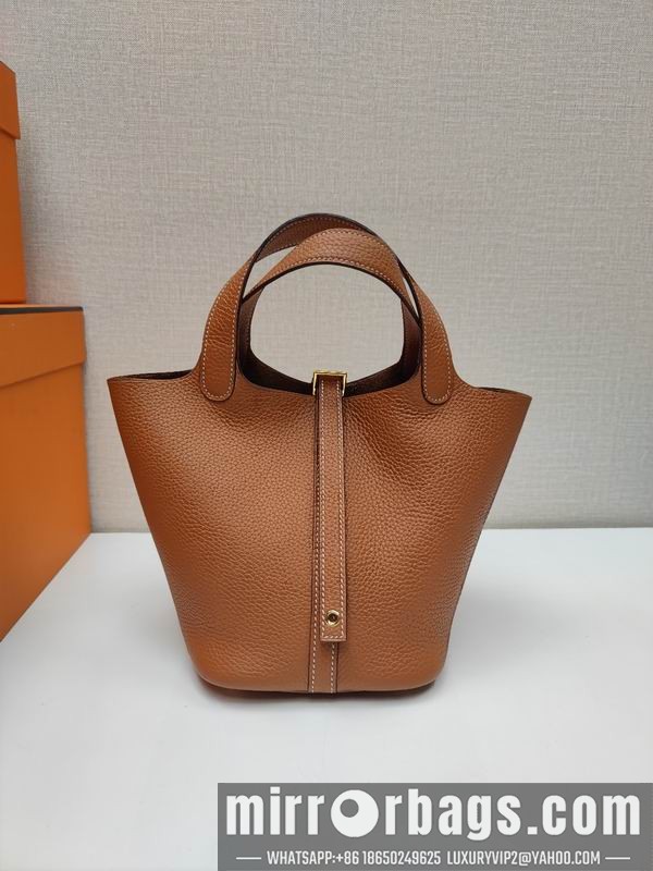 Hermes Replica Bags Picotin lock Togo 18cm am 02