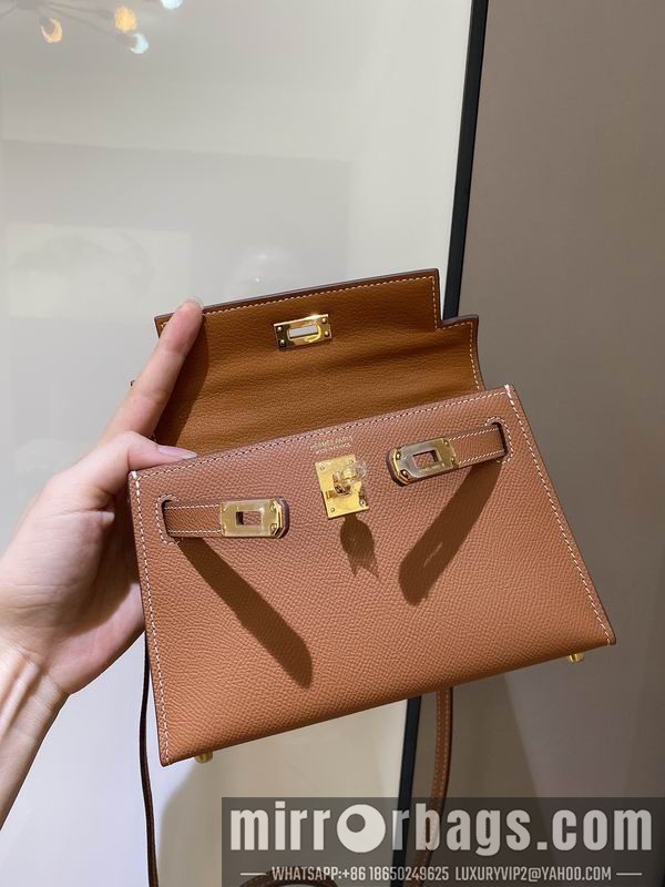 Hermes Replica Bags Kelly mini 19cm am 02