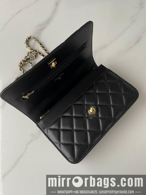 Chanel Replica Bags 3808 19X12X3.5cm BL