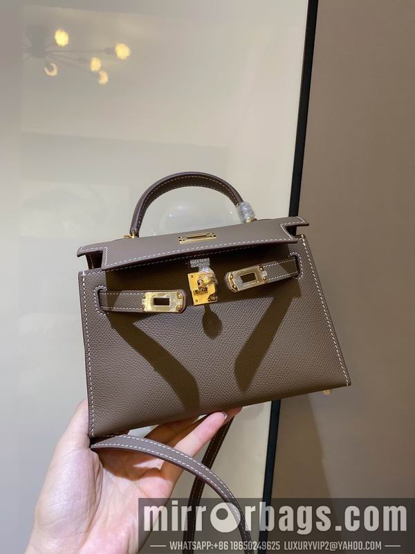 Hermes Replica Bags Kelly mini 19cm am 02