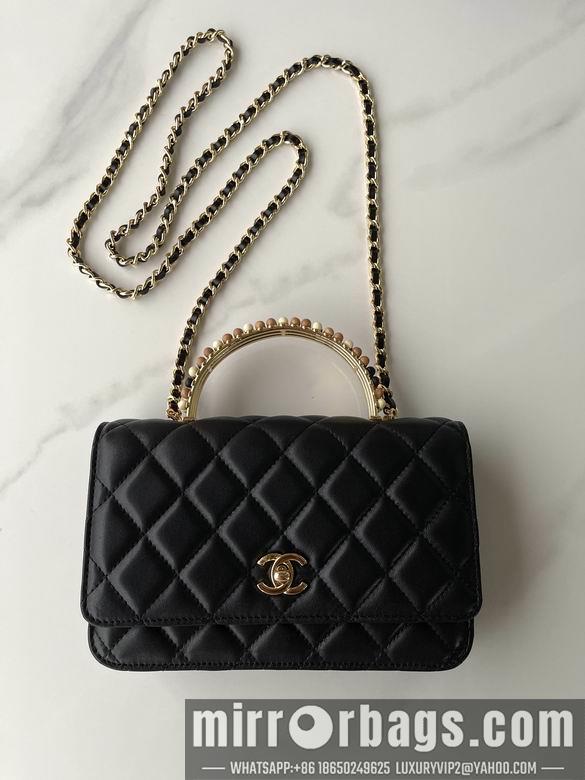 Chanel Replica Bags 3808 19X12X3.5cm BL