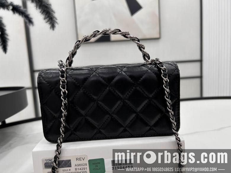 Chanel Replica Bags A96028 10X17.2X4.2cm BL