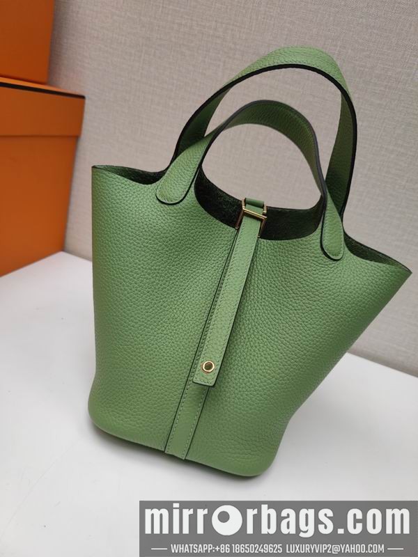 Hermes Replica Bags Picotin lock Togo 18cm am 02