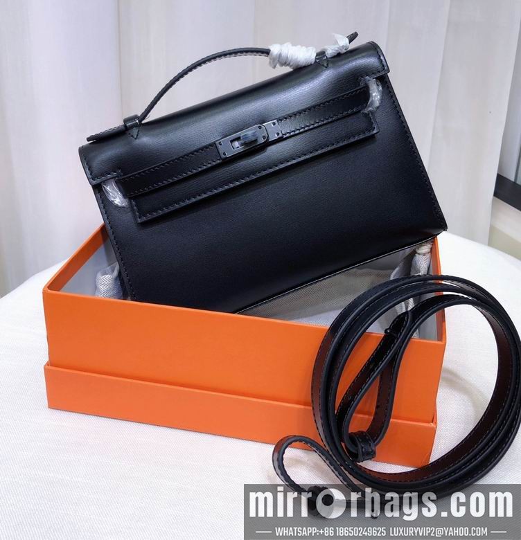 Hermes Replica Bags Kelly 22X7X13cm 010605 YG 3colour