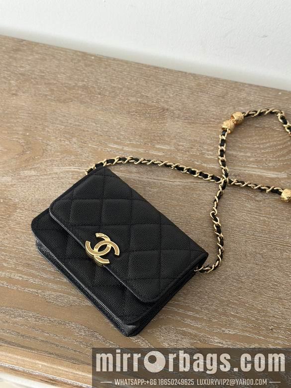 Chanel Replica Bags 66007 12X9X2.5cm BL