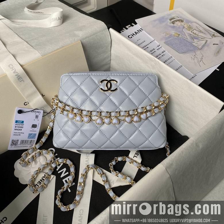 Chanel Replica Bags AS3787 13X19X8cm BL 4colour