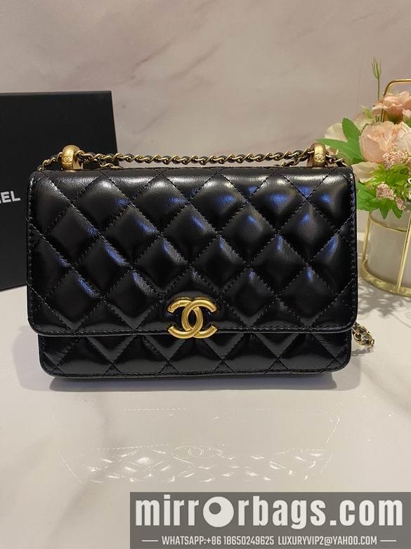 Chanel Replica Bags AP2289 19X12X3.5cm BL