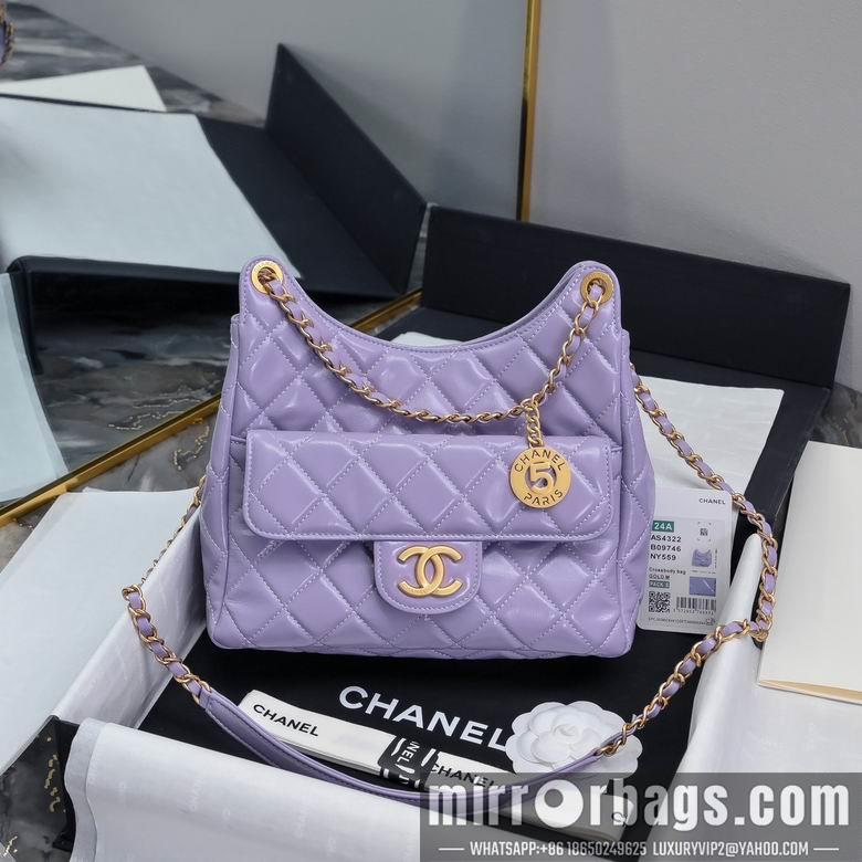 Chanel Replica Bags AS4323 17X19X6cm AS4322 21.5X22.5X7cm BL