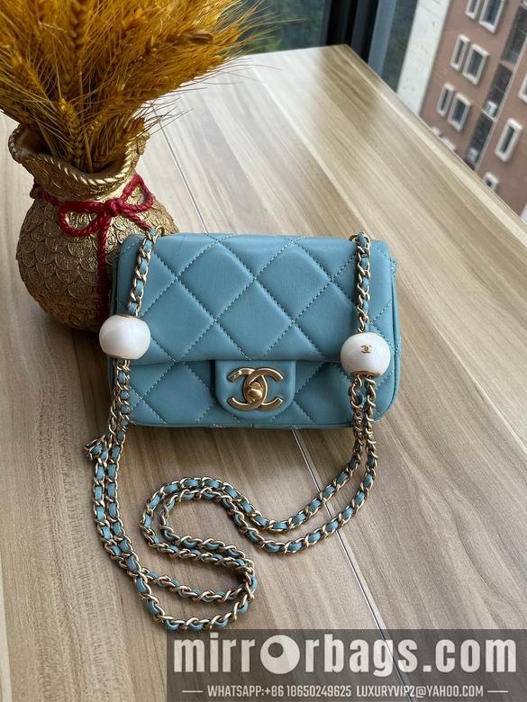 Chanel Replica Bags 4868 11.5X17X5cm BL 4