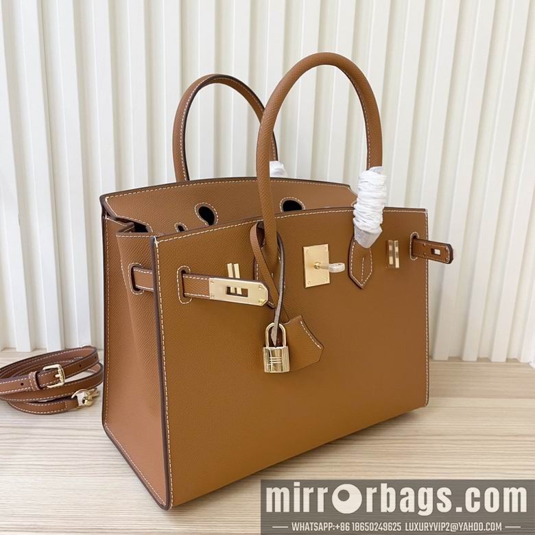 Hermes Replica Bags Birkin 25cm 010601 YG 4