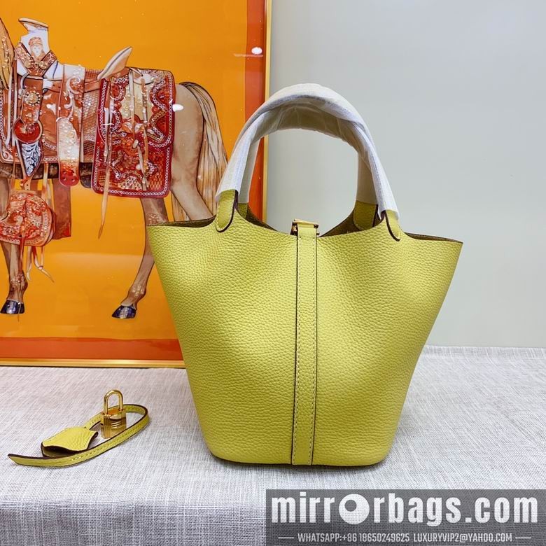 Hermes Replica Bags 18cm 22cm 010608 YG 4