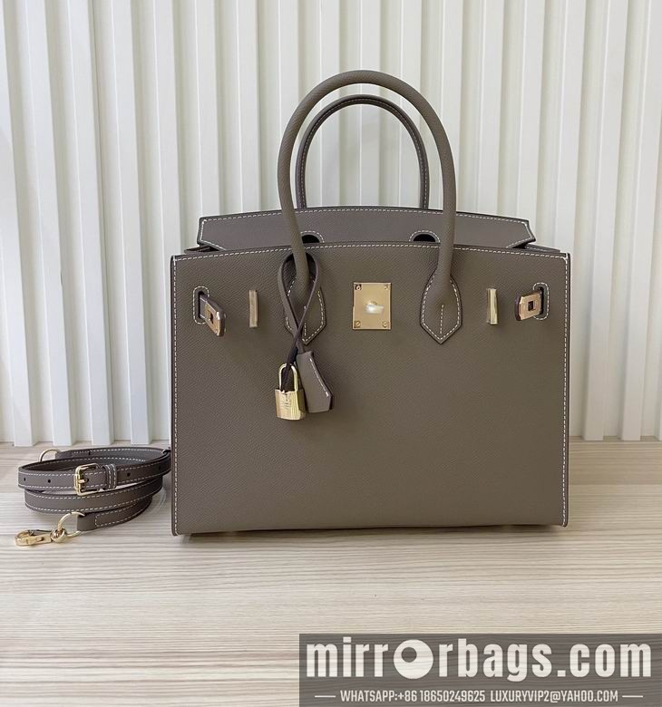 Hermes Replica Bags Birkin 25cm 010601 YG 3