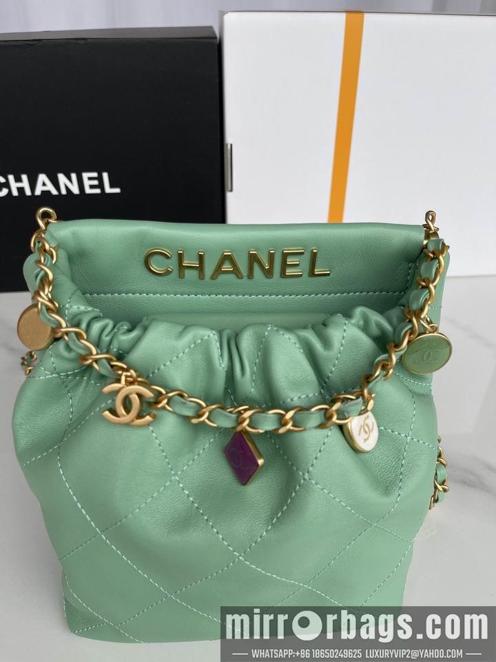 Chanel Replica Bags AS3793 17X16X7cm BL 4