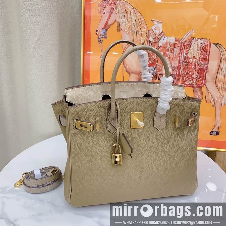 Hermes Replica Bags 25X19X10cm 30X23X12cm 010609 YG 4