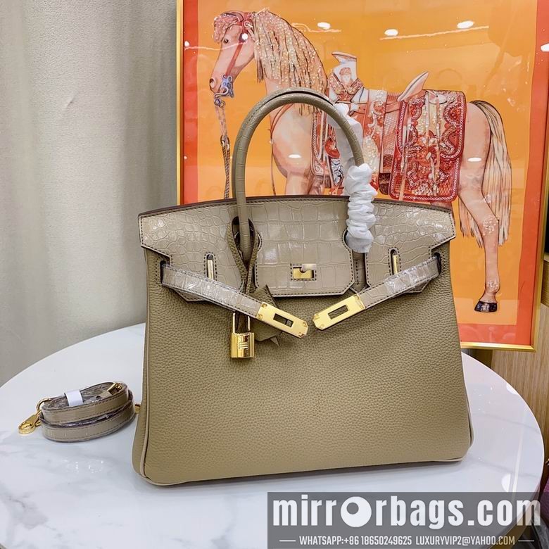 Hermes Replica Bags 25X19X10cm 30X23X12cm 010609 YG 4