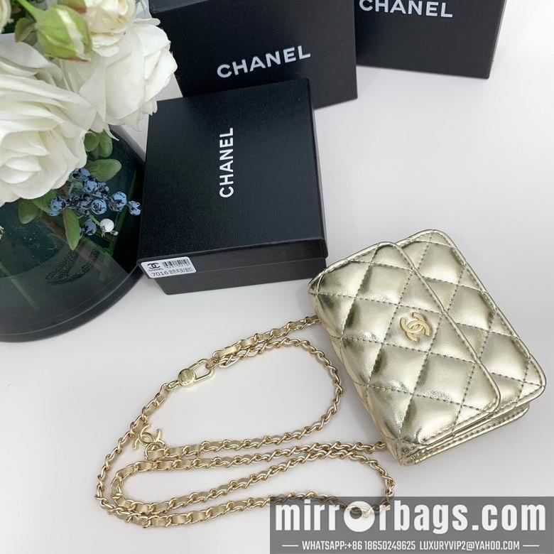 Chanel Replica Bags 7016 12.5X10X3.5cm YG 6