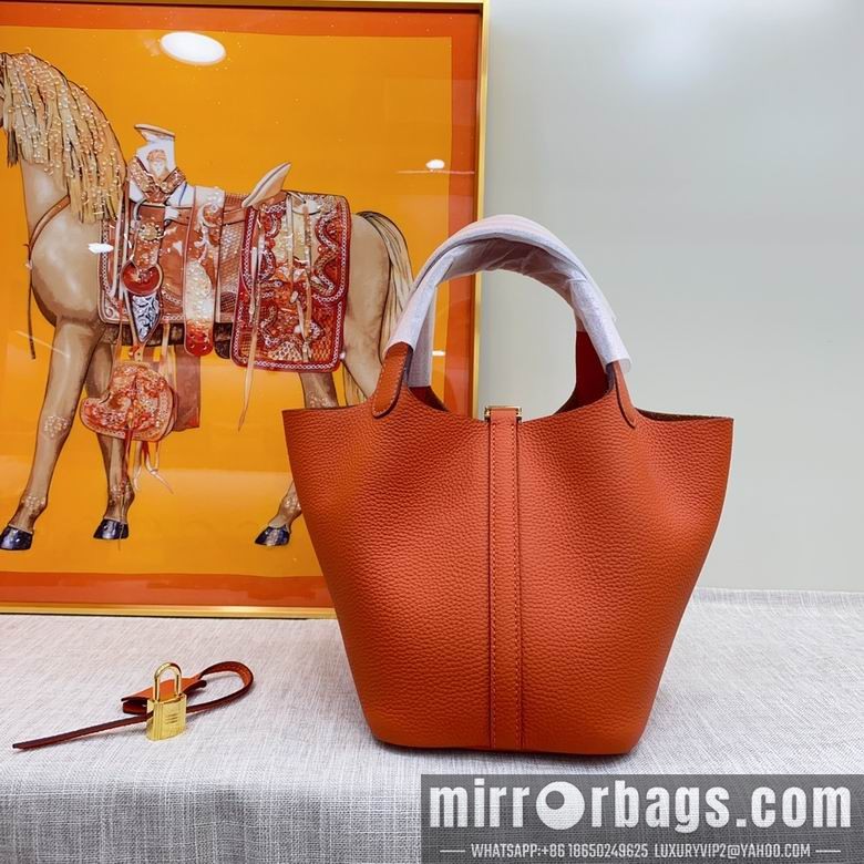 Hermes Replica Bags 18cm 22cm 010608 YG 7