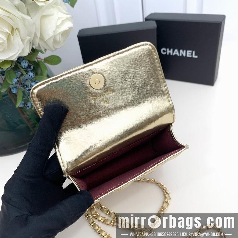 Chanel Replica Bags 7016 12.5X10X3.5cm YG 6