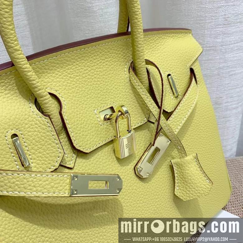 Hermes Replica Bags Birkin 20cm 25cm 30cm 35cm 010607 YG 20