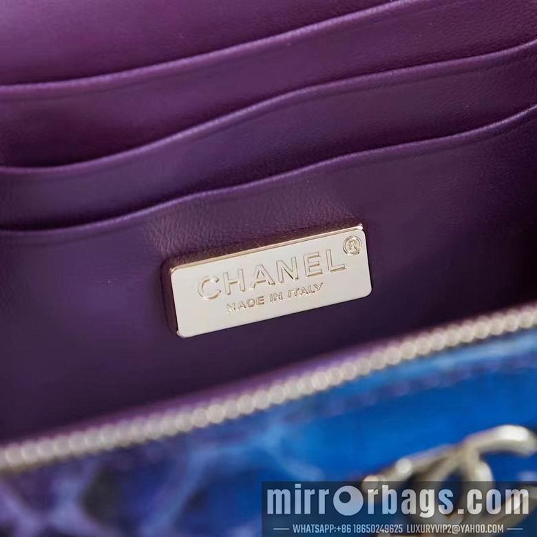 Chanel Replica Bags 12.3X19.2X3.5cm 080304 BL 5