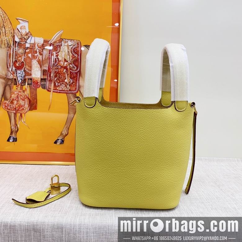 Hermes Replica Bags 18cm 22cm 010608 YG 4