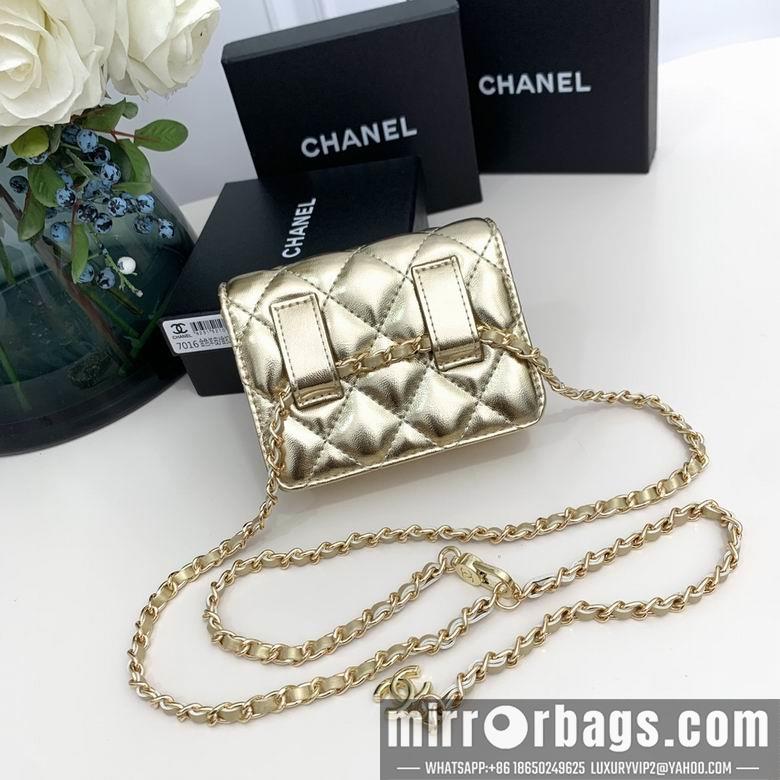 Chanel Replica Bags 7016 12.5X10X3.5cm YG 6