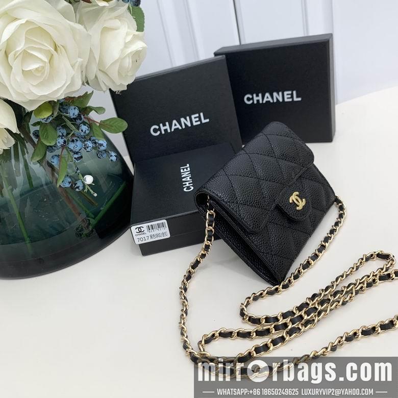 Chanel Replica Bags 7017 10X12X3.5cm YG 1