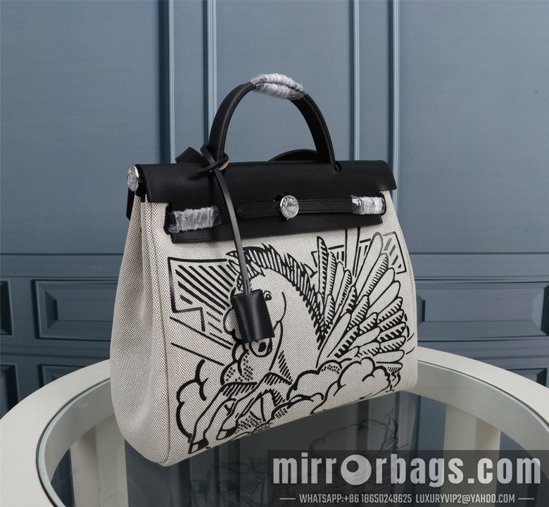 Hermes Replica Bags herbag 31cm 090101 AM 4